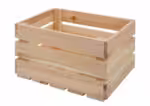 Naturalna skrzynia drewniana