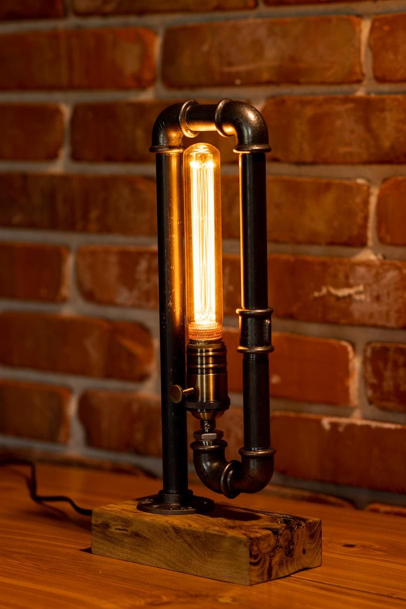 Lampa rustykalna premium – pojedyncza