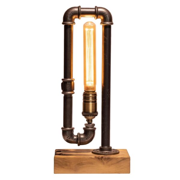 Lampa rustykalna premium – podwójna